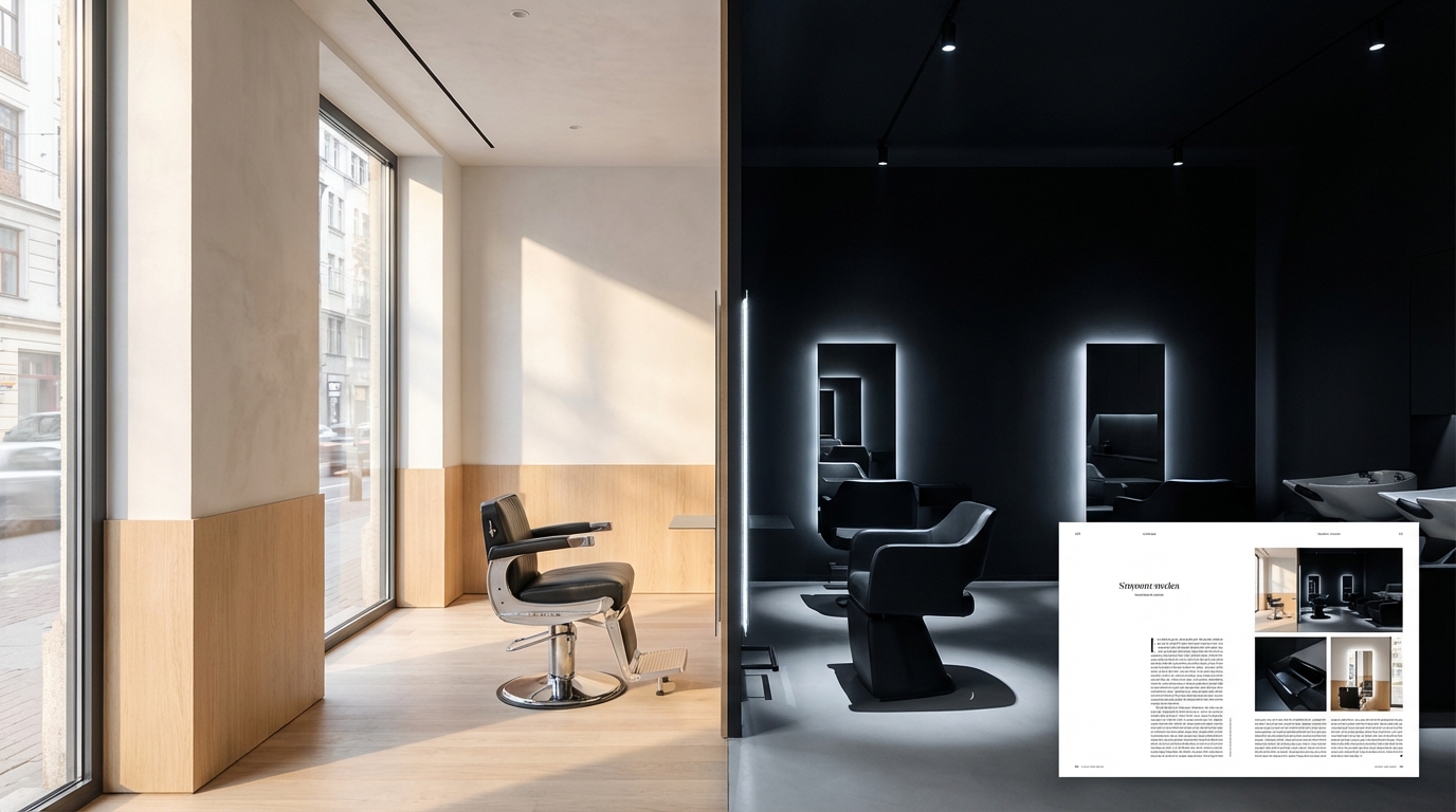DUAL salon interior